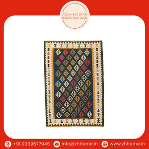 Tapis persan Kilim tissé à la main de haute qualité Style moderne laine robuste avec motif géométrique prix de gros pour une utilisation en chambre ou en voiture - Product Image 6
