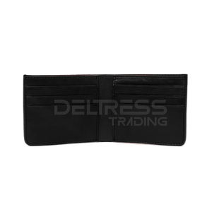 High Quality <b>Men's</b> PU Leather <b>Wallet</b> Premium Stylish Logo Pattern Design with Open Closure Nylon Lining <b>Cheap</b> Wholesale Price - Product Image 3