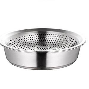 Best Quality Mesh Kitchen <b>Stainless</b> <b>Steel</b> Metal Strainer Vegetable Fruits Washing <b>Colander</b> Kitchen Sink <b>Colander</b> for Restaurant - Product Image 4