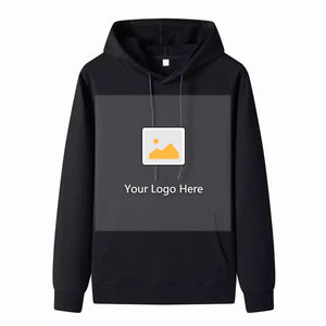 เสื้อมีฮู้ดแบบ100% มีกระเป๋าหน้าพองไหล่ปุกปุยผ้าฝ้ายแห้งเร็วแบบกำหนดเอง460GSM - Product Image 1