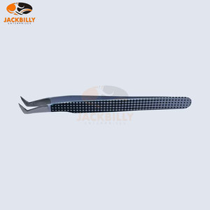 แหนบต่อขนตาสแตนเลสมีทุกสีอุปกรณ์เสริมความงามสำหรับแต่งหน้า - Product Image 1