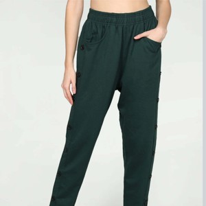 Pantalon de jogging décontracté pour femme avec poches latérales-Pantalon de détente élégant et confortable pour un usage quotidien - Product Image 5