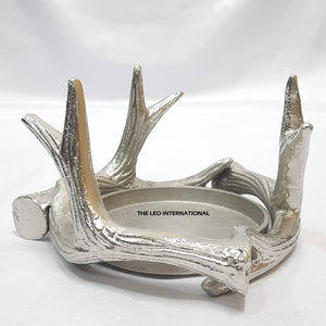 Décoration d'intérieur, utilisation de la vaisselle, porte-bougie unique, porte-bougie décoratif en argent de haute qualité, taille personnalisée, paires de 2 - Product Image 6