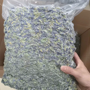 Polvo de Flor de Clitoria Ternatea Combinado con Flor de Clitoria Ternatea Seca, Ingrediente para Té de Flor Suelta, Empaquetado en Bolsa con Cierre - Product Image 1