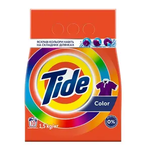 Tide Color Automat Laundry Powder Detergent 1.5kg