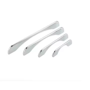 Poignée d'armoire en alliage de zinc robuste Installation facile antirouille Sûr pour porte de garage Tiroir de garde-robe facile à utiliser pour la cuisine - Product Image 1