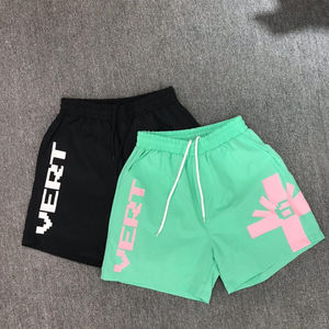 Pantalones cortos de felpa francesa para hombre de alta calidad, Vintage, desgastado, lavado ácido, patrón sólido, ropa de calle de algodón pesado - Product Image 2