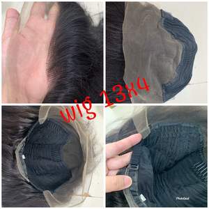 100% Vierge Remy Cheveux Humains Double Dessiné Vietnamien Haute Qualité Transparent Dentelle Perruques avec Vague Naturelle Lâche Vague Profonde Styles - Product Image 3