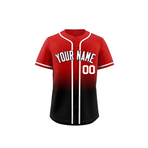 Camiseta de Béisbol Personalizada para Hombre en Tallas Grandes |   Camiseta Personalizada con Nombre y Número |   Uniforme Deportivo Transpirable de Malla 100% Poliéster - Product Image 2