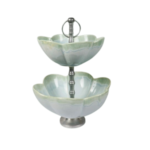 Vente en gros de supports à gâteaux faits à la main de créateur Présentoir à gâteaux de qualité à trois niveaux pour restaurants - Product Image 3