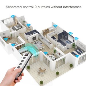 A2ZWORLD 433MHz TUYA RF telecomando Wireless interruttore Smart LR23A batteria, 4 tasti 9 scene - Product Image 5