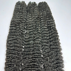 Paquetes rizados birmanos 100% cabello virgen humano vietnamita crudo calidad de lujo de un solo donante con 100% vendedores alineados con cutícula - Product Image 1