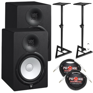 Par de Altavoces Activos de Estudio HS8 de 8 Pulgadas, Nuevos, con Soportes de Fibra de Carbono, Aluminio y Plástico, Potencia de Salida >800W - Product Image 1