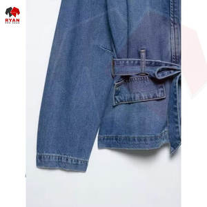 Chaqueta Vaquera Premium para Mujer, Tela Cómoda, Corte Regular, Estilo Casual, Colores Personalizados Disponibles - Product Image 4