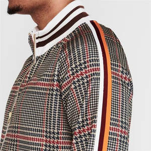 Venta caliente Skin Friendly Sleeping Set Custom Men's Full-Zip Transpirable Jogging Chándal Set Chándales de manga larga 2025 - Product Image 3