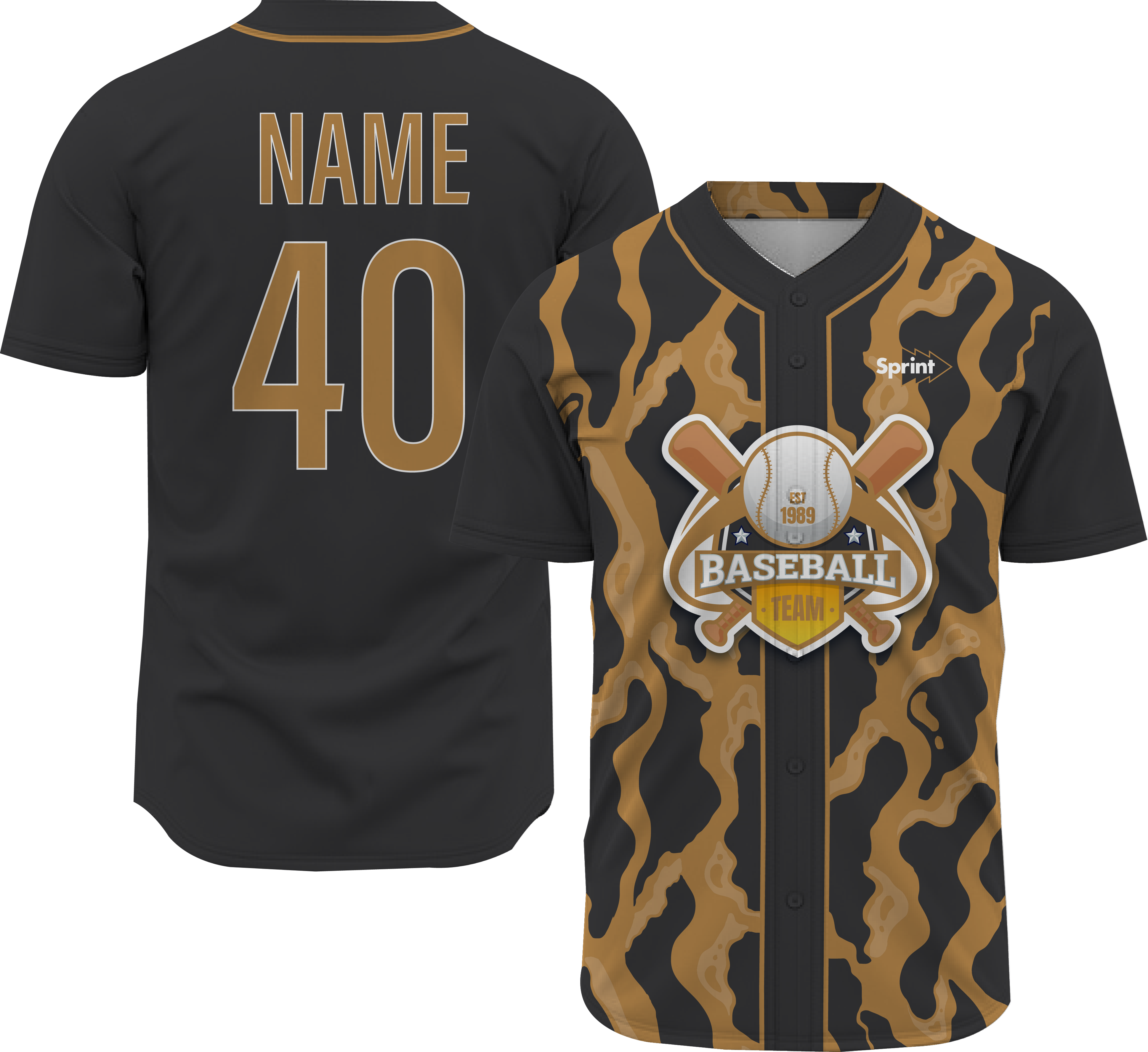 Black & Desert Yellow