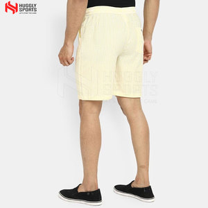Pantalones cortos informales de algodón 100% de alta calidad hechos en Pakistán para hombre, cómodos y con diseño de contraste de Color, precio barato para servicio OEM - Product Image 3