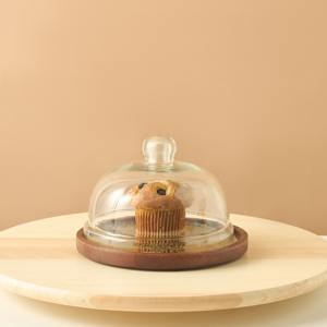 ที่วางเค้กสำเร็จรูปสีเงินแบบด้ามจับใบ2ชั้นเหมาะสำหรับวางโชว์ขนมและเสิร์ฟในงานปาร์ตี้ - Product Image 6