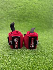 Sangles de poignet en néoprène unisexe pour la musculation, antidérapantes, réglables, entraînements de force, soulevé de terre, surface rembourrée, élastique, forme - Product Image 3