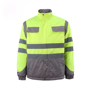 Vestes de sécurité d'hiver de haute qualité ANSI Classe 1, imperméables et coupe-vent, avec logo personnalisé et vêtements de travail réfléchissants - Product Image 1