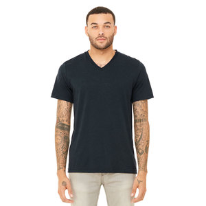 T-shirt en coton léger pour homme T-shirts basiques à manches courtes et col en V - Product Image 1