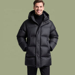 Vestes d'hiver de sport de chasse personnalisées, coupe-vent, pour moto, travail, doudounes imperméables pour hommes, manteaux décontractés, bomber - Product Image 5