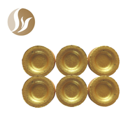 Charbon de bois doré 33mm Tablette Charbon de bois pour encens Bahkoor Shisha Charbon