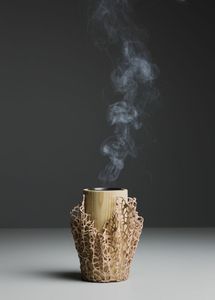 CALMING 2025 nuevo quemador de madera de madreperla Bakhoor Ncense Madhkan quemador árabe Oud quemador para fragancia del hogar para Ramadán - Product Image 5