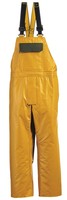 Pantalon de pluie jaune en PVC imperméable OEM en gros pour pêcheurs – Salopette de pêche pour opérations aquatiques