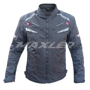 Vêtements de sport légers et respirants pour motocyclettes pour hommes, veste textile imperméable CE niveau 2 de protection, grande taille - Product Image 1