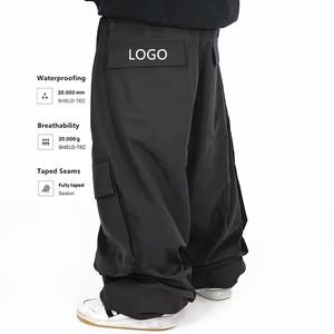 2025 hombres snowboard esquí pantalones holgados cálidos sueltos Sking pantalones de esquí invierno al aire libre impermeable hombre Snowboard pantalones ropa - Product Image 1