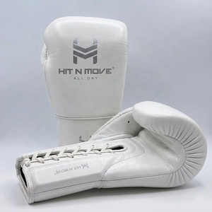 Hot Selling Custom Made Hit N Move Custom Made Training Sparring Gloves Youth Boxing Gloves Lace-up Battle Gloves For Adults - Product Image 6