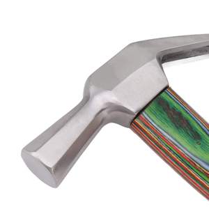 Multi Color Farrier Hammer Magnetic Design Disinfection | Japanese Stainless Steel <b>Wooden</b> Handle Driving Hammer for Animal) - Product Image 5