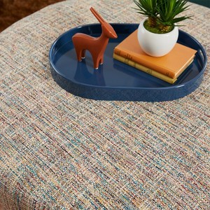 Bandeja de laca brillante ovalada seleccionada superior Bandeja de servicio de laca transparente para Decoración de mesa - Product Image 2