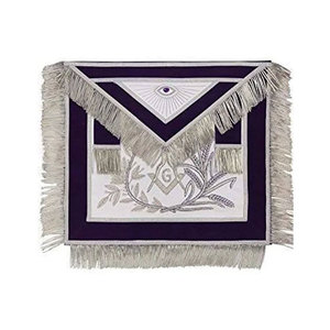 Masonic Regalia Venta caliente estilo bordado a mano delantales masónicos servicio OEM delantales masónicos - Product Image 4