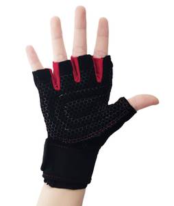 Guantes de Gimnasio de Nailon de Alta Calidad y Bajo Precio, Medios Dedos, para Levantamiento de Pesas, Colores y Tamaños Personalizables, Diseño Ligero, Antideslizantes - Product Image 5