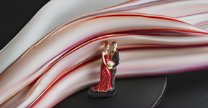 Estatua de amor romántica moderna hecha a mano, esculturas de pareja de resina para decoración del hogar y la Oficina, regalos de boda para parejas en cumpleaños - Product Image 4