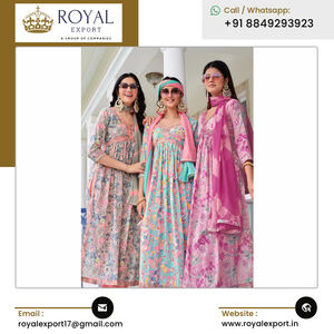 Nique esesign est Elling ottotton Oil rrint ITH mbroidery K ork urta uret para Wedding y arty ear by oyoyal Xport - Product Image 6