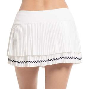 Blanc femmes décontracté Tennis entraînement séchage rapide Stretch Performance Sportswear confortable respirant jupes légères - Product Image 2