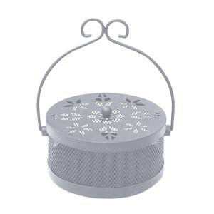 Brûleur d'encens moustique fini personnalisé boîte arrondie couvercle fabriqué à la main porte-bobine moustique pour intérieur maison utilisé. - Product Image 5