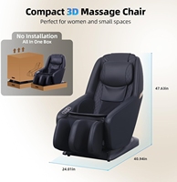 Fauteuil de massage intelligent à commande vocale, capsule spatiale, ajustement complet du corps, petit format, multifonctionnel avec haute