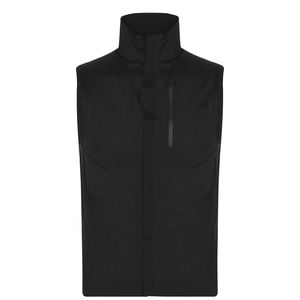 Chaleco acolchado de invierno sin mangas ligero de talla grande para hombre, respetuoso con el medio ambiente, a prueba de viento, transpirable, informal, ropa de calle ajustada - Product Image 1