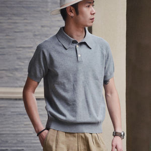 Camisetas Polo para hombre, venta al por mayor, camisetas polo para hombre, ropa de golf de manga corta, camisetas polo de punto - Product Image 6