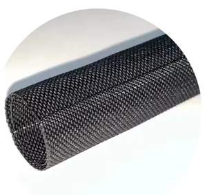 Gaine tressée en PET auto-enroulante de 12 mm pour la protection des câbles et des fils avec gaine tressée électronique. - Product Image 1