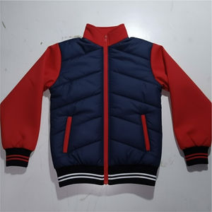 Fabricants OEM, veste matelassée personnalisée, épaisse, chaude, d'hiver, style streetwear, doublée, imperméable, respirante, devant matelassé, plusieurs couleurs, unisexe - Product Image 1