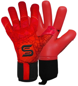 Guantes de portero en relieve personalizados al por mayor de fábrica Guantes de portero de fútbol con soporte de muñeca Entrenamiento duradero - Product Image 4