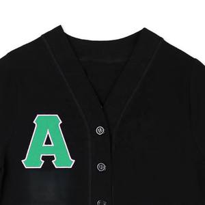 Vêtements de mode personnalisés pour sororités unisexes Manches longues Lettres grecques logo Broderie tricotée 100% coton anti-rides respirant - Product Image 2