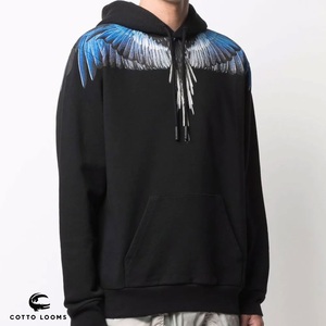 <b>Pullover</b> <b>men</b> hoodies breathable factory rate solid color fleece cotton blended new arrival premium quality fashion - Product Image 4