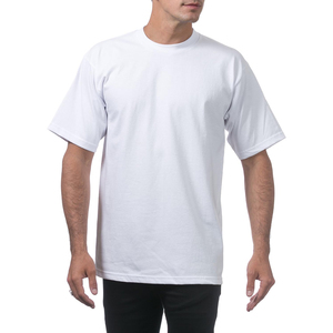 เสื้อยืดผู้ชายไซส์ใหญ่ สไตล์ไฮสตรีท ผ้าฝ้าย/ใยไผ่ รับสกรีนโลโก้ ระบายอากาศ แห้งเร็ว ขายส่ง - Product Image 5