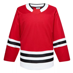 Maillots de hockey sur glace club personnalisés vente en gros sublimés 100% uniformes de hockey sur glace en polyester à séchage rapide conception gratuite pour adulte - Product Image 4